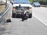 Working - Jason Cerbone, Savannah DUI lawyer rolling golf ball on road - Cerbone DUI Defense Working - Jason Cerbone, Savannah DUI lawyer rolling golf ball on road - Cerbone DUI Defense